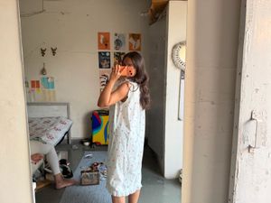 Comfortable Floral Print Nightdress