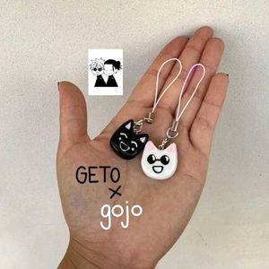 Geto x Gojo Cat Charms