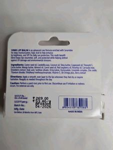 VINR Soft Tinted Ceramide Lip Balm