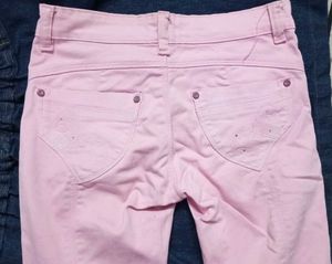 Pink Jeans For Girls💗