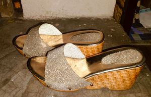 Sparkling Slide Sandals