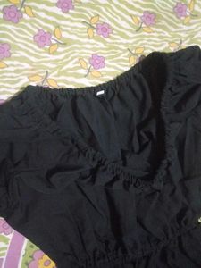 Black Off-Shoulder Jumpsuit