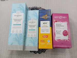 Skincare Lot: Dot & Key & Aqualogica