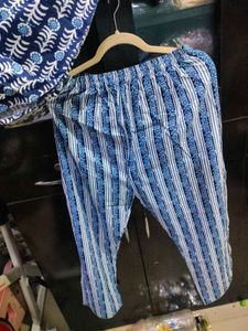2xl Stylish Blue Printed Kurta with Pants