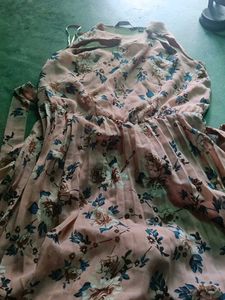 Chic Floral Print Sleeveless Dress