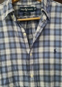 Ralph Lauren Plaid Short Sleeve Shirt