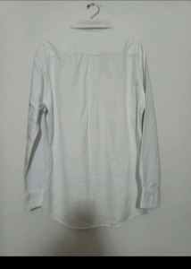 Classic White Button-Up Shirt