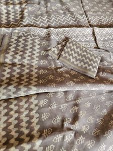 NEW Pure Linen Handloom Saree
