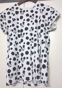 Mickey print Ladies T shirt