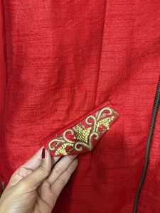 zipper A line heavy suit