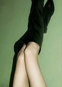 Stylish Black Knee-High Boots