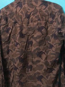 Military Printed Full Sleeve Shirt