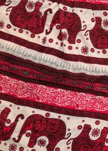Thailand Boho Elephant Print Shorts