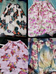Beautiful Floral Skirts Combo