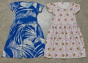 2 Girls Dresses (7-8 years)