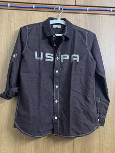 USPA boy’s Button-Up Shirt