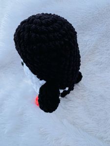 2 Cute Handmade Crochet Penguin Toy