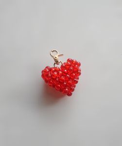 Heart Charm Keychains