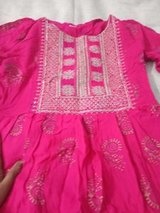 Stunning Pink Ethnic Gown
