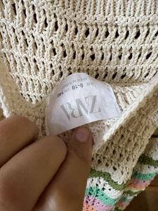 Boho Crochet Chevron top
