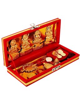 BRAND NEW***GANESH LAKSHMI Puja Box Idol