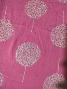 Cute Pink Dandelion Print Dress