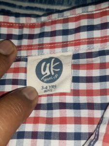 Boys Checks Shirt