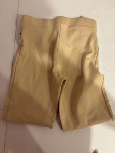 Beige Casual Pants