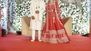 Red Bridal Lehenga