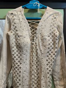 Ada Chikankari Pure Georgette Kurti