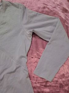 Y2k Lavender Vintage Aesthetic Fitted Top