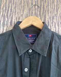 Men Olive Green Shirt | Chest 46 | Length 29