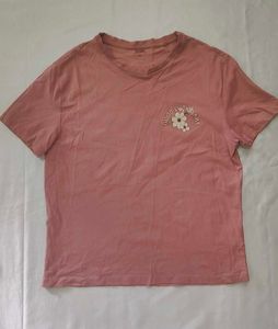 Pink "Good Luck Babe" Graphic Tee