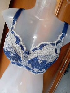 Beautiful Lace and Polka Dot Bra