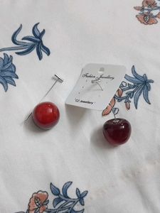 🍒Cherry Drop Earrings