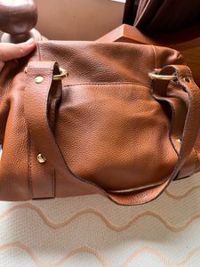 Michael Kors Brown Leather Handbag