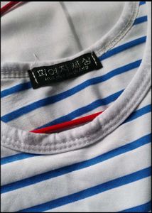 Classic Blue Striped T-Shirt