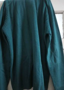 Unisex full front open Zip-Up Sweater
