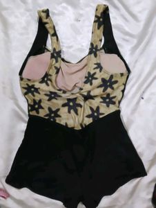 Floral Ruched Halter Swimsuit
