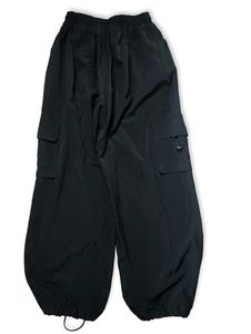 Black Parachute Cargo Pants