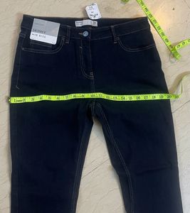 Skinny Mid Rise Stretchable Jeans By NEXT Ink Blue