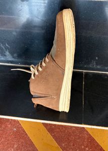 Woodland Men's Brown &amp; Grey Derby Boots