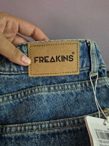 Patchwork baggy Jeans