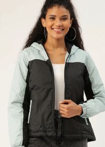 Colorblock Hooded Jacket