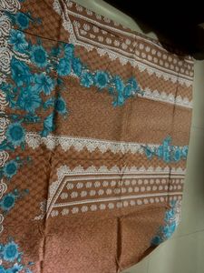 Floral Print Kurta Set Pakistani suit