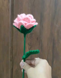 Handmade Crocheted Rose 🌹