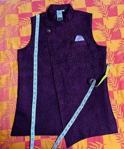 Men's Brocade Nehru Jacket (Half coat)