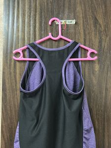 Purple Athletic Tank Top