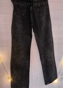 Stylish Acid Wash Denim Jeans