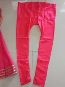Elegant Pink &amp; gold Dress for 10-12 years